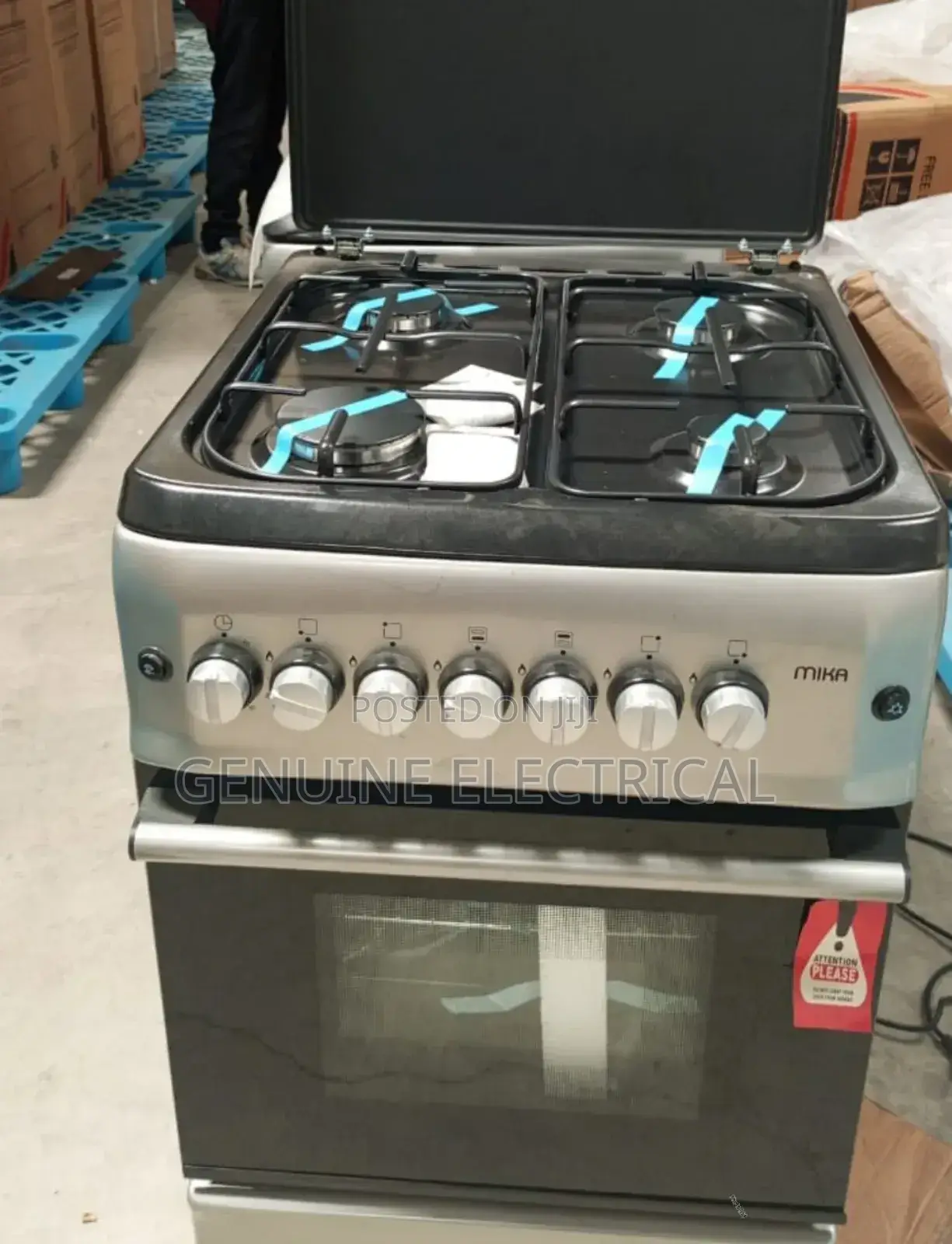 50*55 Mika 4 Gas Standing Cooker MF