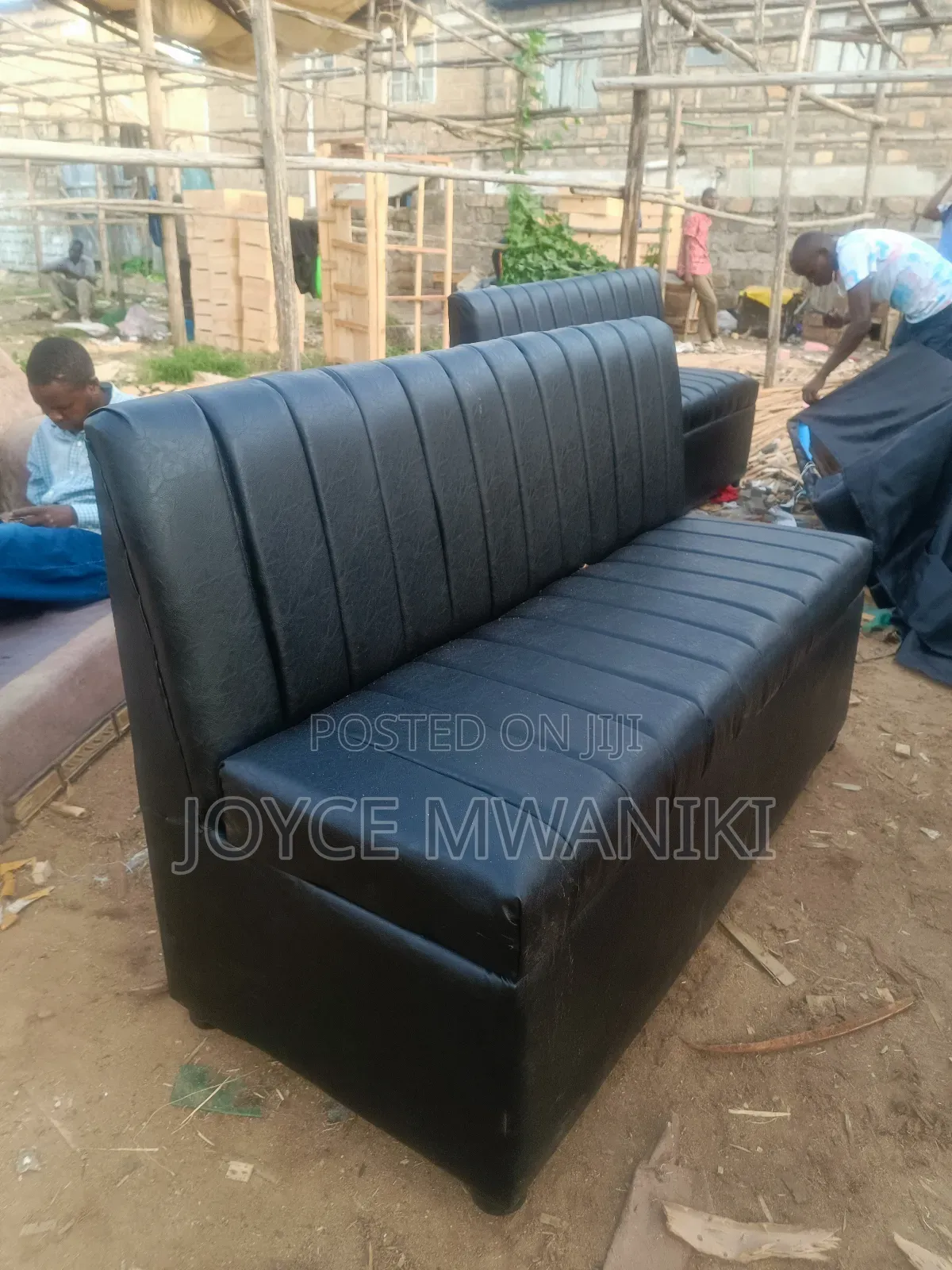 Black Restaurant, Vip or Waiting Couch 