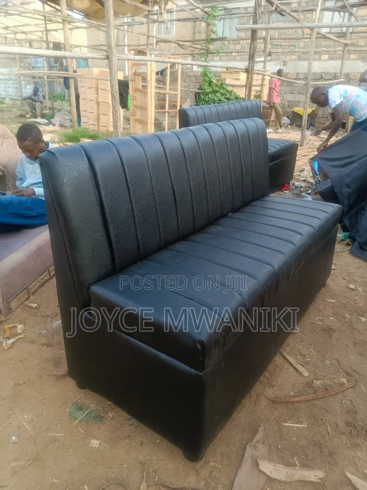 Black Restaurant, Vip or Waiting Couch 