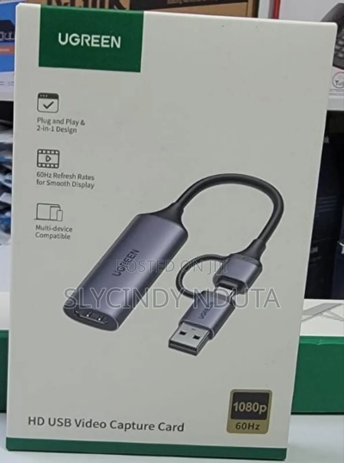 Ugreen HD USB Video Capture Card