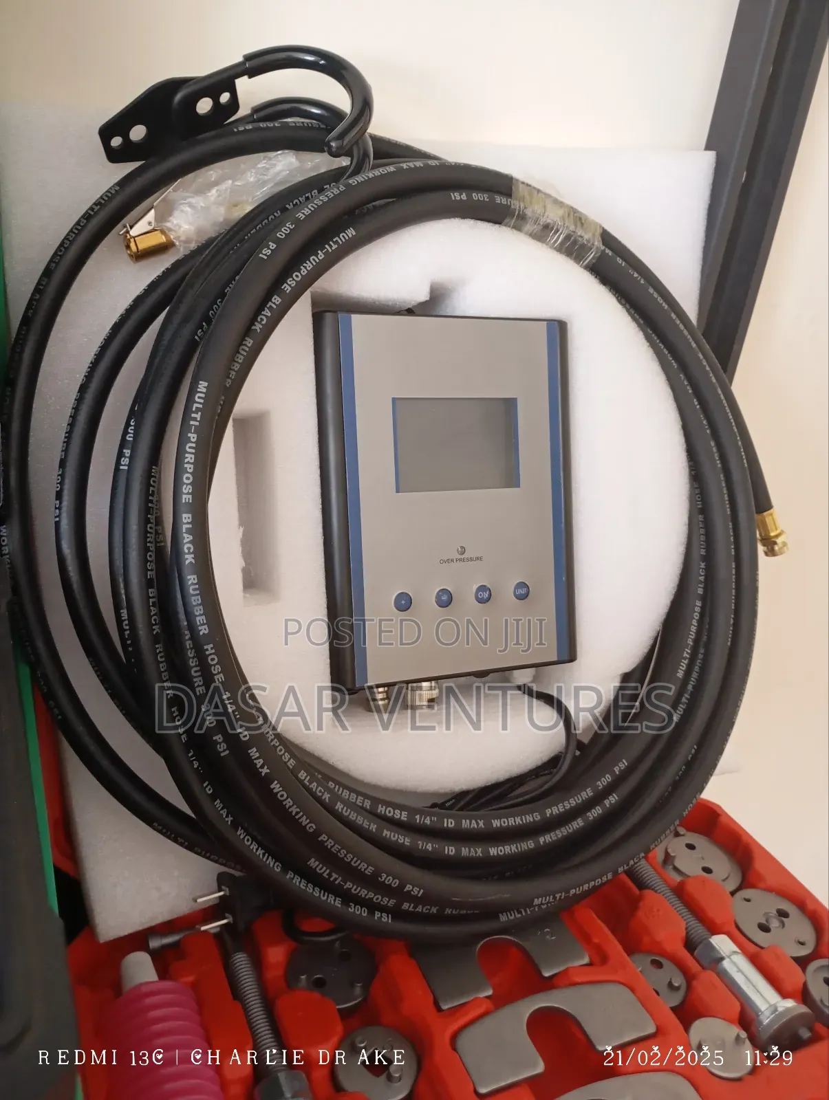 Air Inflation Gauge - Filling Station