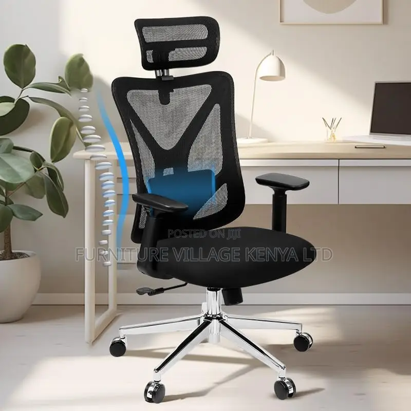 Office Seats; High-Back Ergonomic Mesh Back Office Chair