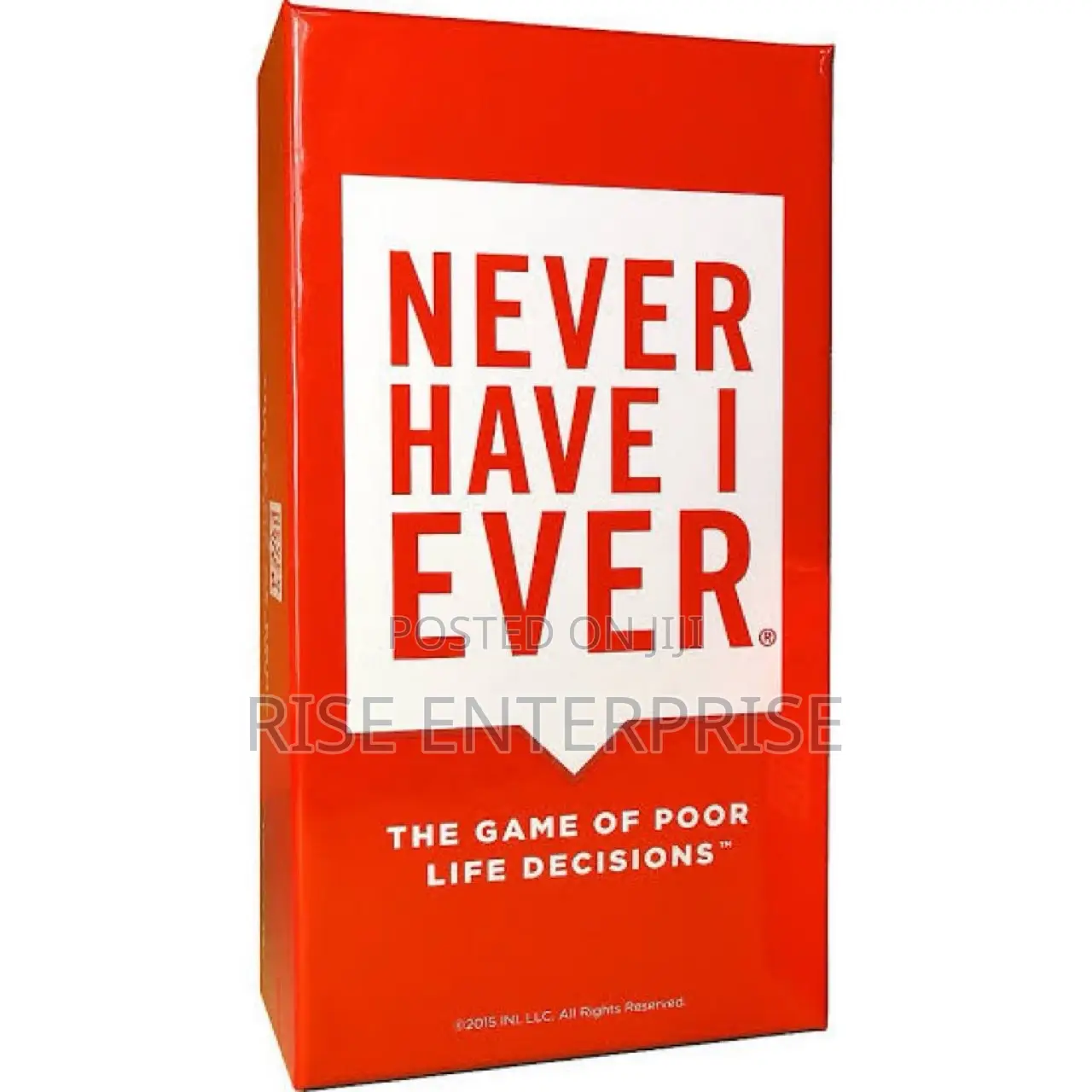 Never Have I Ever: The Game of Poor Life Decisions