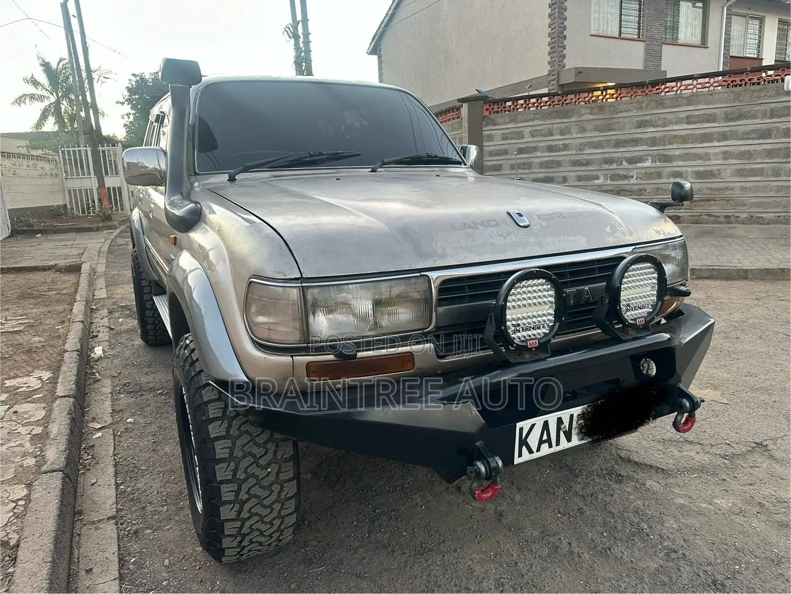 Toyota Land Cruiser 80 Wagon 1992 Brown