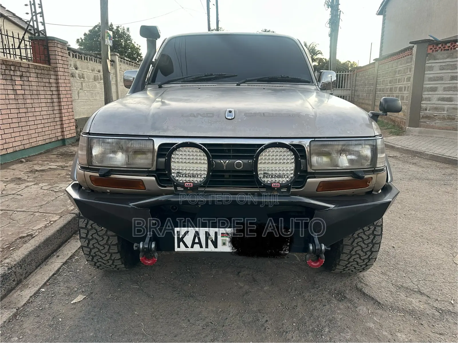 Toyota Land Cruiser 80 Wagon 1992 Brown