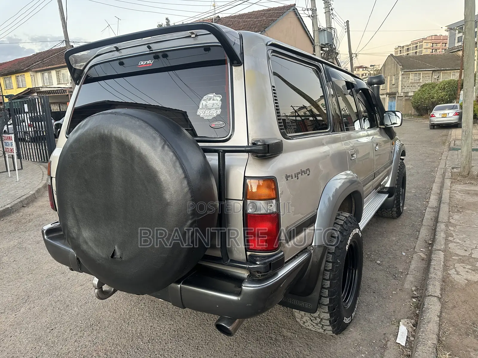 Toyota Land Cruiser 80 Wagon 1992 Brown