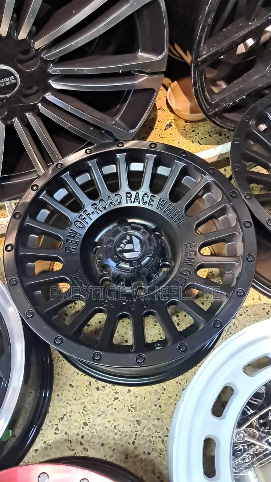 16" Alloy Rims With 6 Holes for Toyota Hilux, Landcruiser