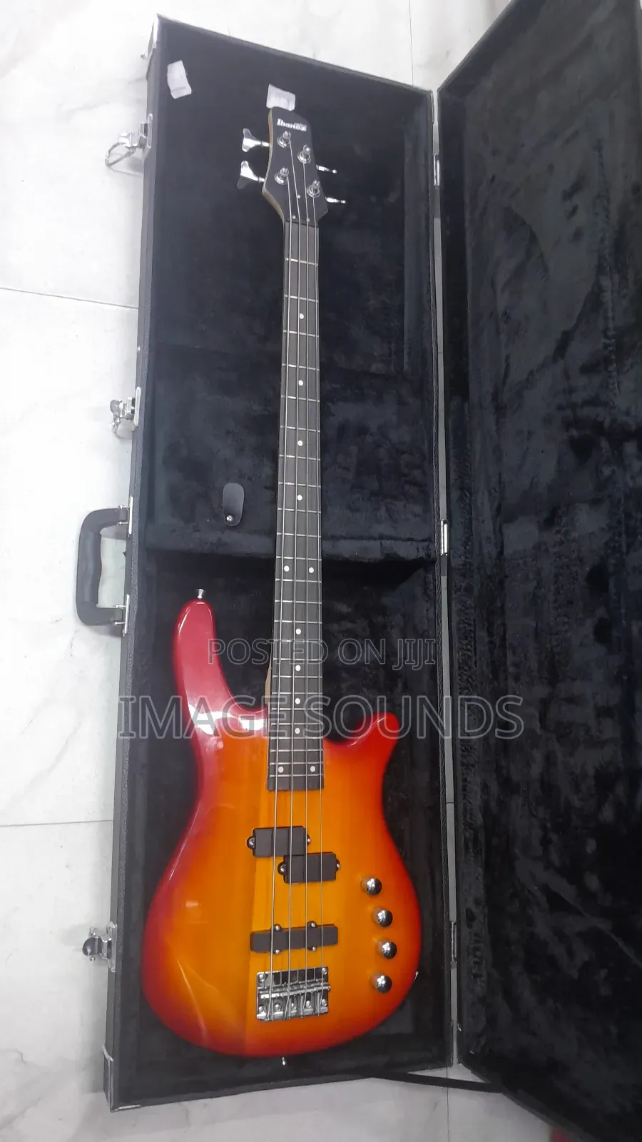Bass Guitar Case With 4 Strings Ibanez Bass Guitar
