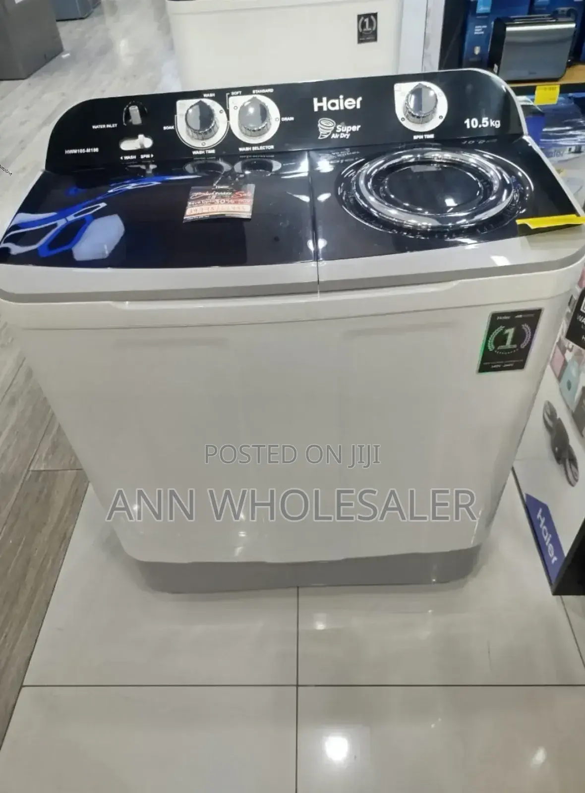 Haier 10 KGS Washing Machine HA/7