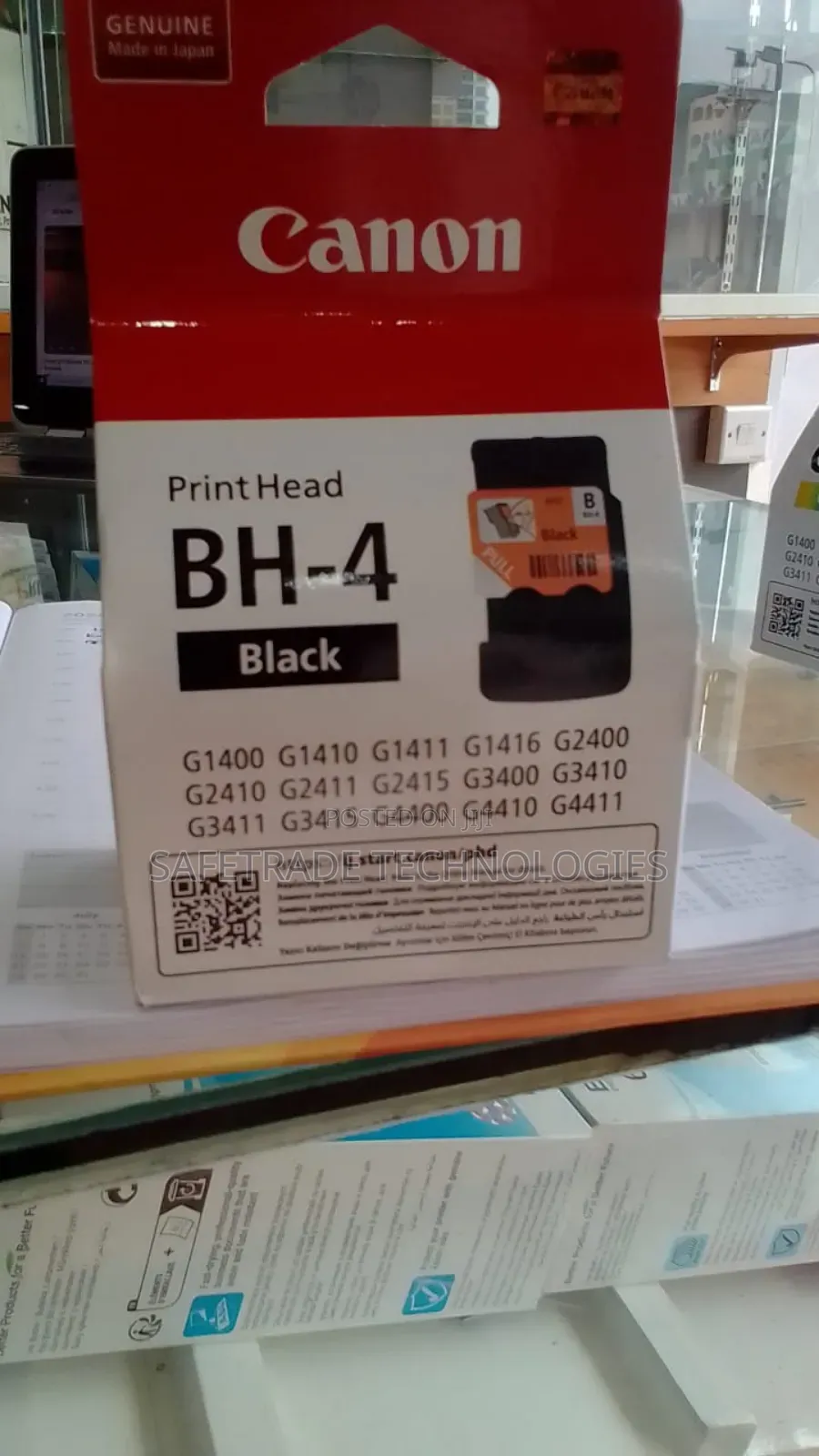 Canon BH-4 Black Print Head