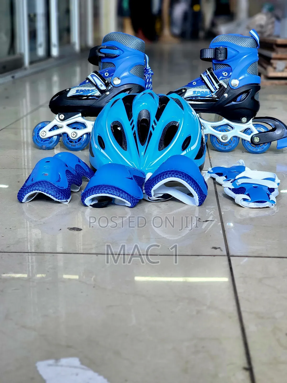 Hard Helmet Skating Shoe , Skates Shoes Complete Set