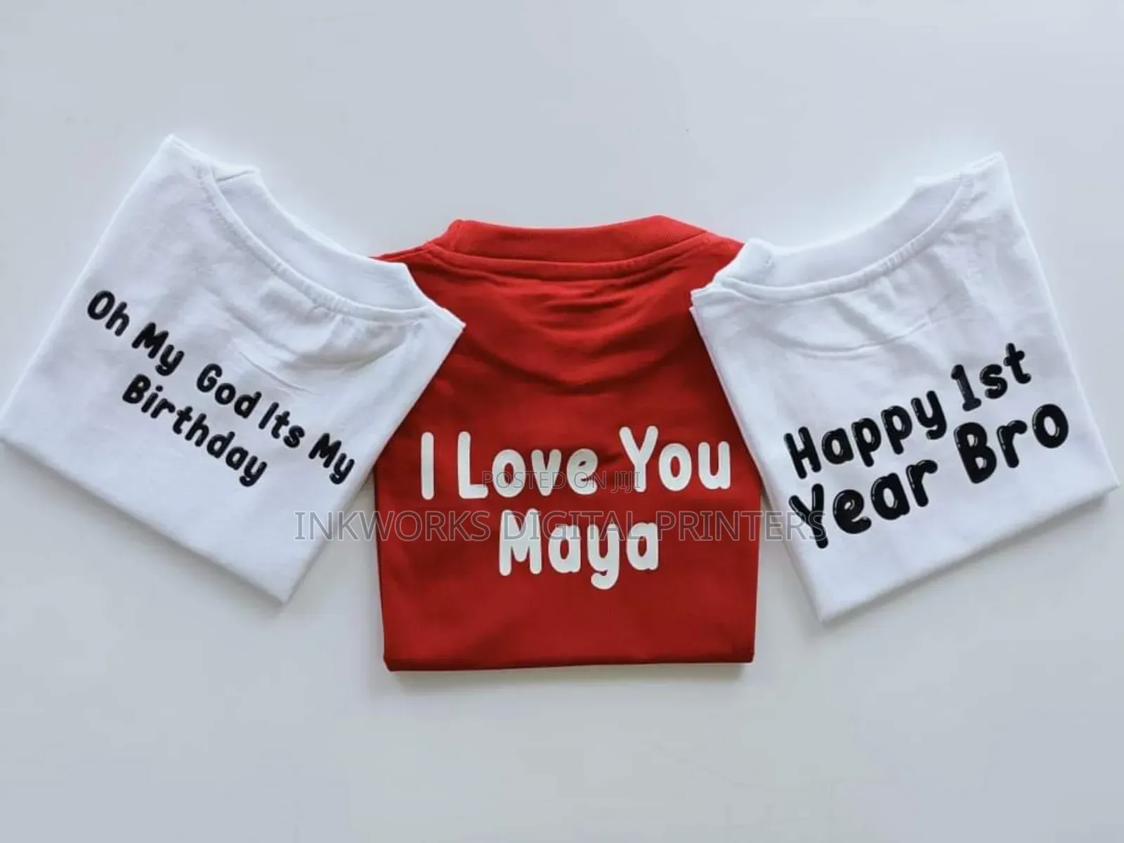 Round Neck T-Shirt Printings