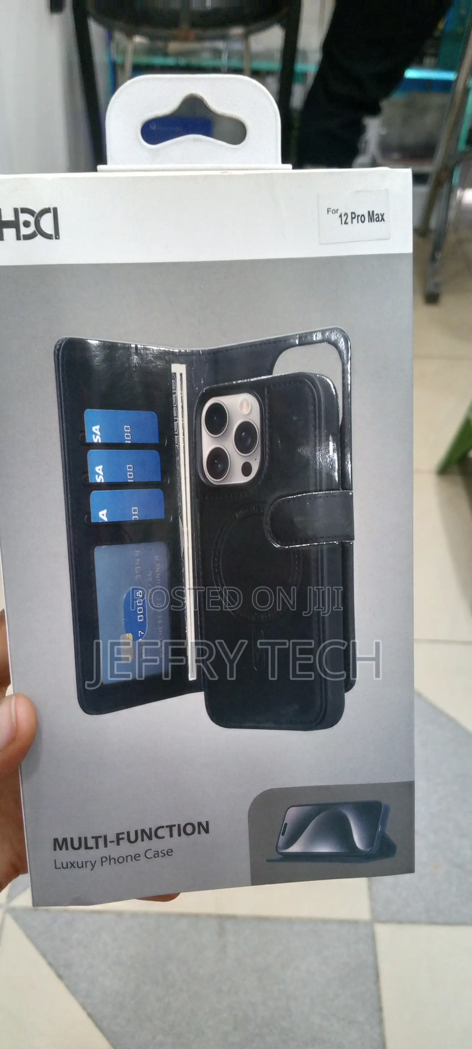 Leather Multifunction 2 in 1 Case Flip for iPhone 12 Pro Max