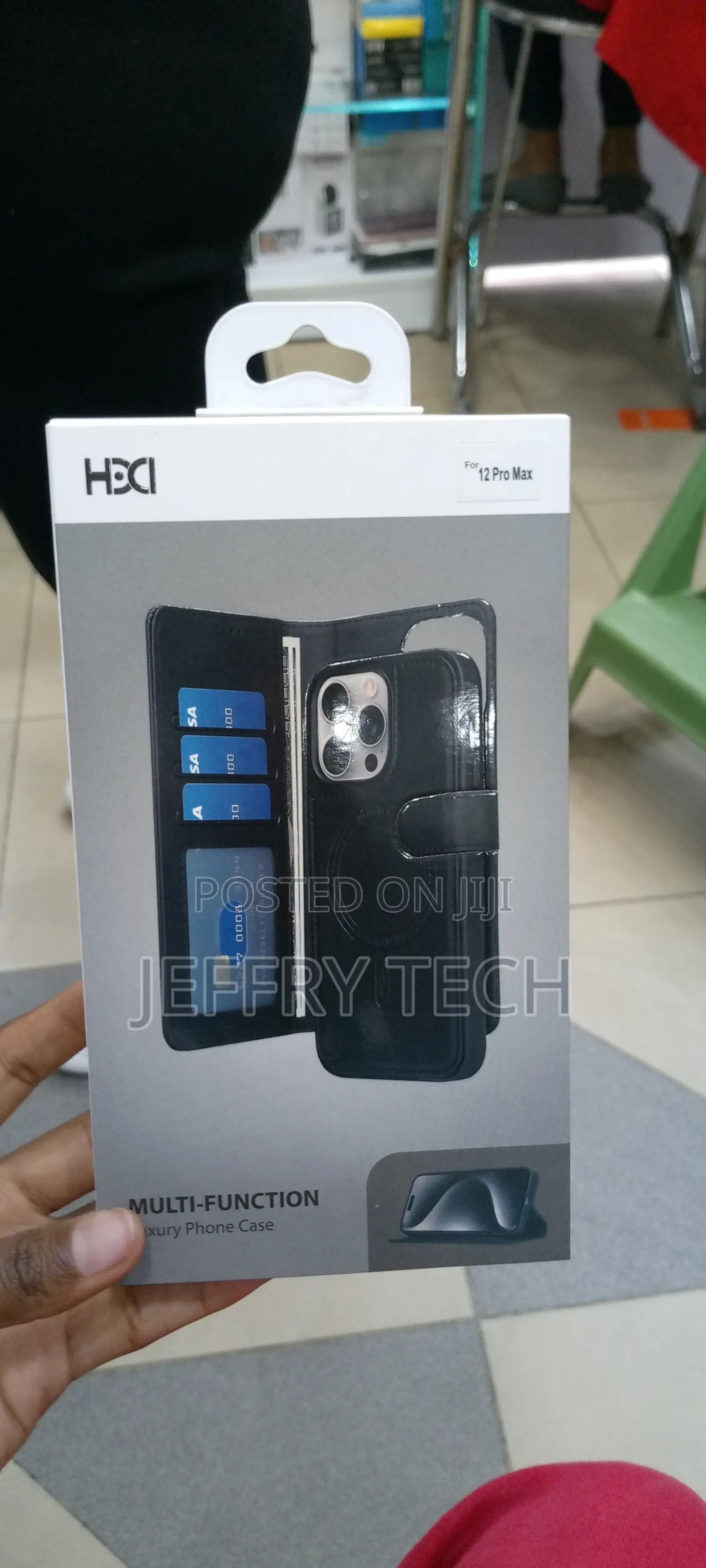 Leather Multifunction 2 in 1 Case Flip for iPhone 12 Pro Max