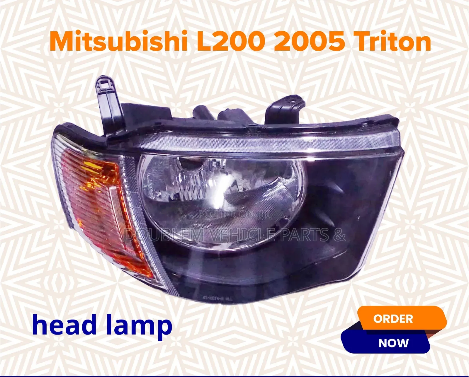 Headlamp Mitsubishi L200 Triton 2005