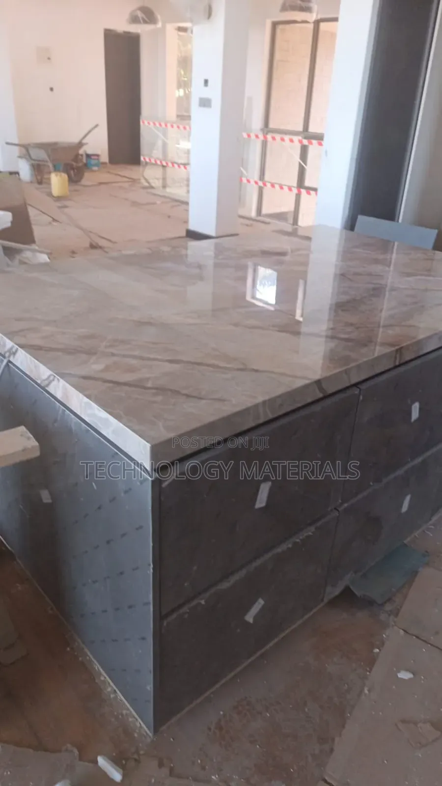 Chocolate Beton Island Sintered Stone