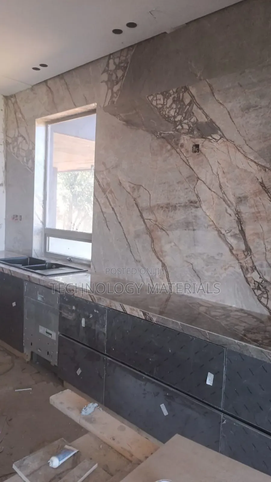 Chocolate Beton Island Sintered Stone