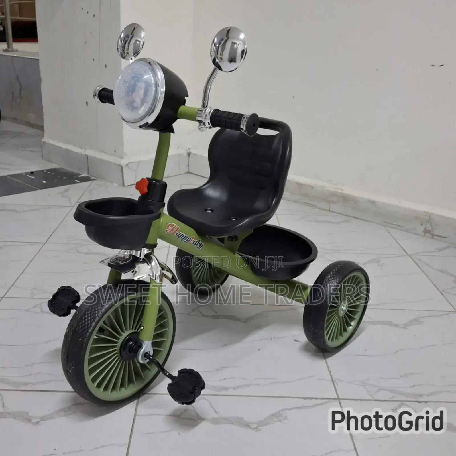Tricycle With Lights and Melodies Green