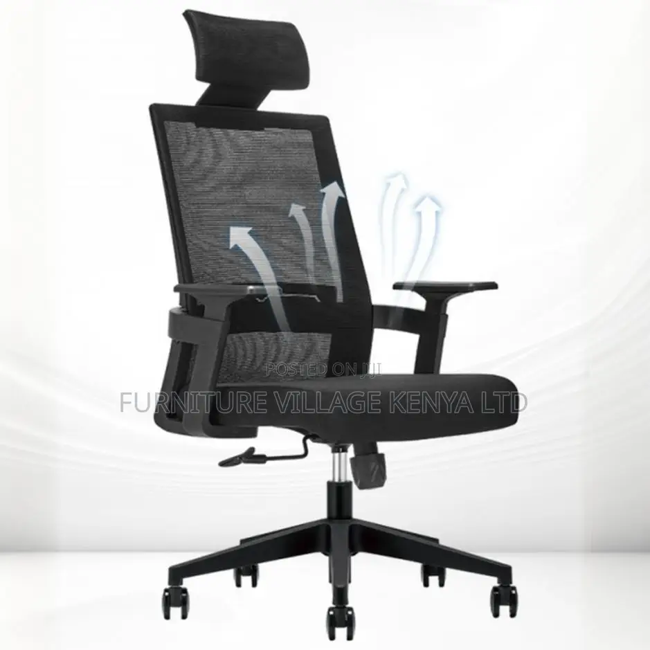 Office Chairs; Executive Ergonomic Swivel Staff Seat