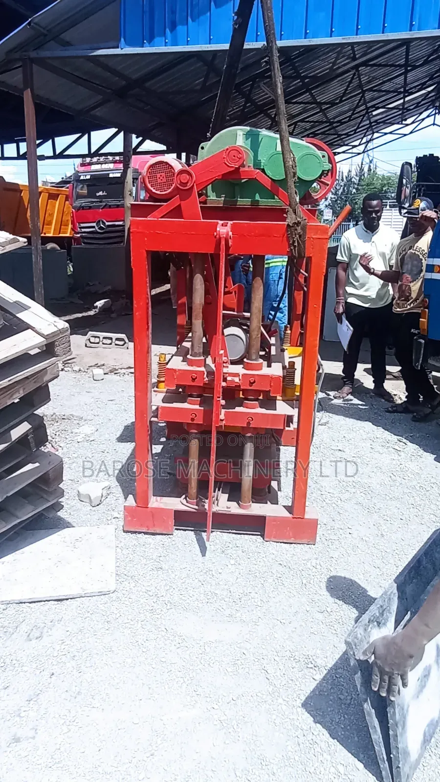 Concrete Block Making Machine