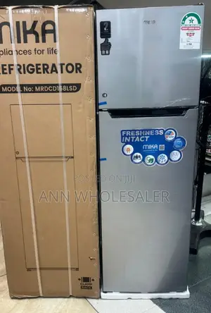 Grey -168 Mika -Fridge- Double Door