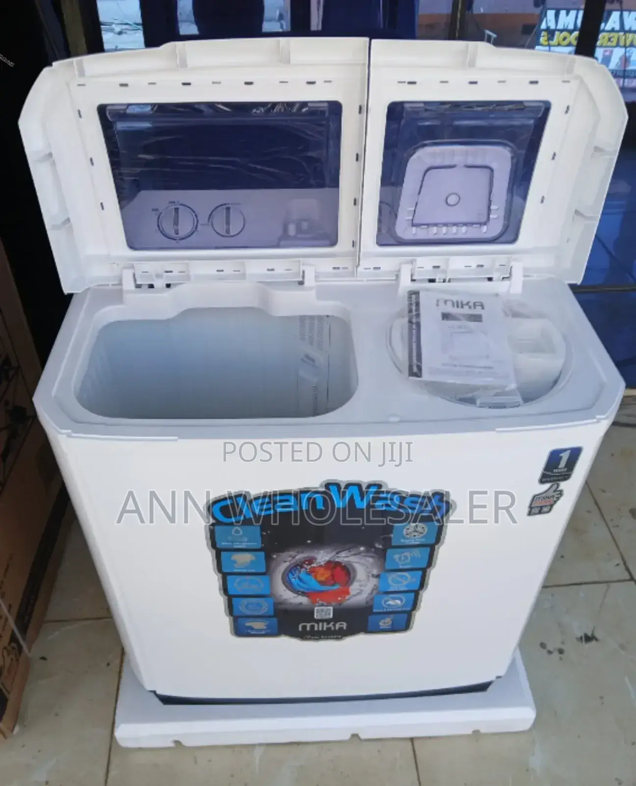 Low Power Consumption - Von 10 KGS Washing Machine