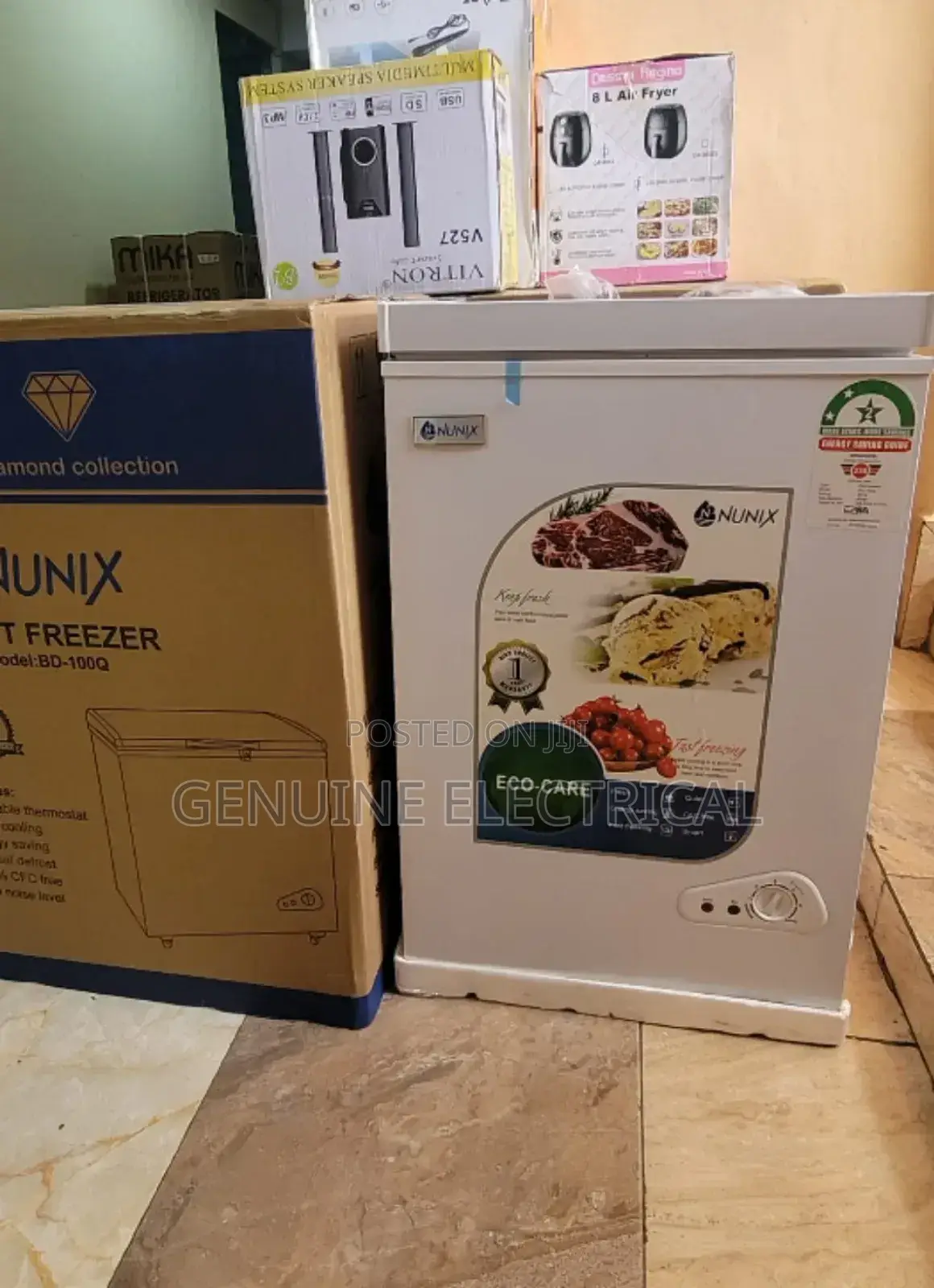 Nunix 100 LTRS Chest Deep Freezer Nl