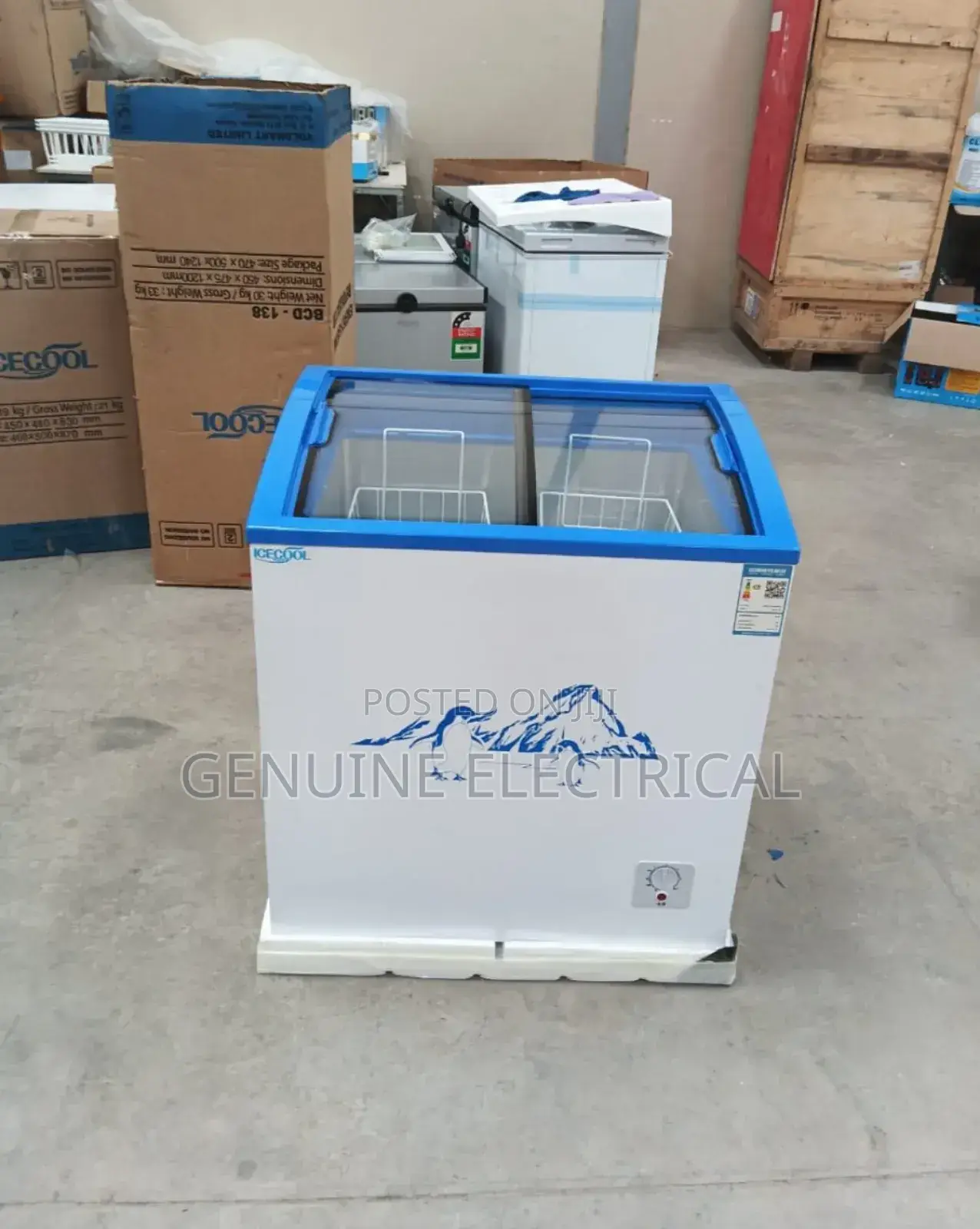 Ecomax 159ltrs Display Freezer D159f