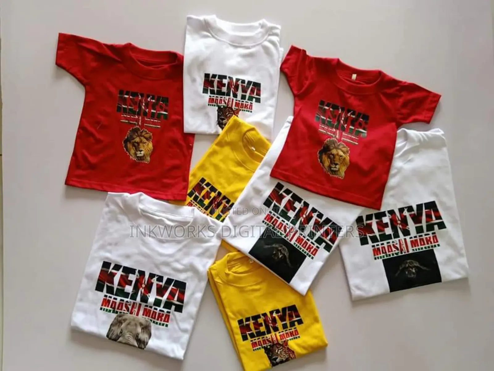 Patriotic Round Neck T-Shirt Printing