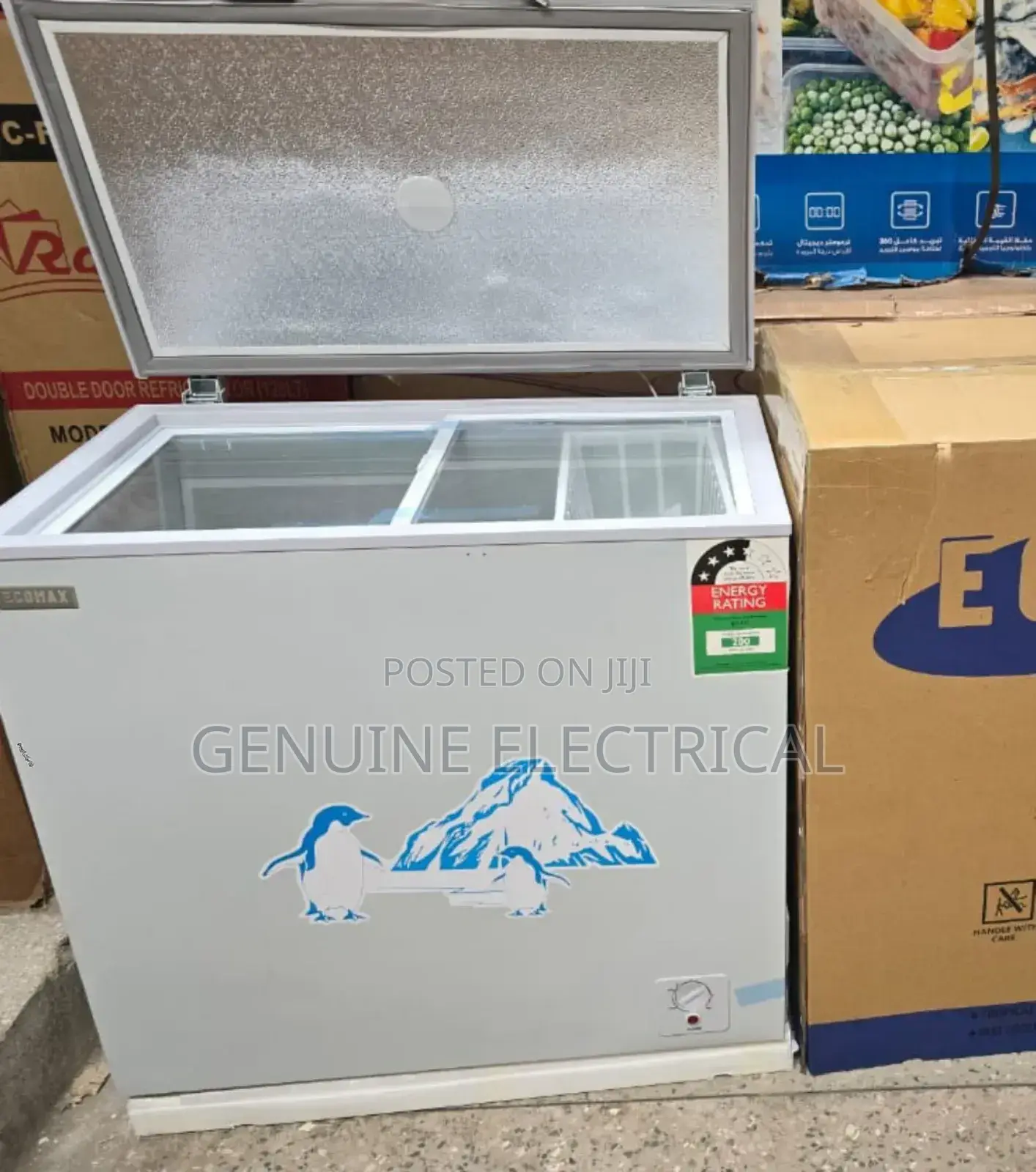 Ecomax 169 Litres Deep Chest Freezer F169