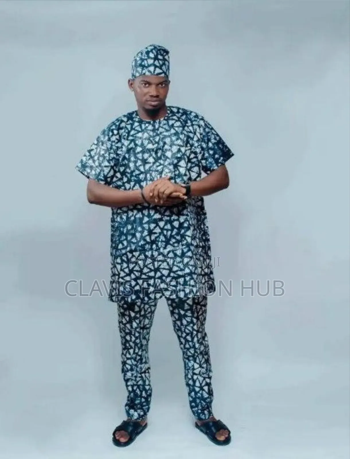 Kitenge Senator Suit for Men - Perfect Fit