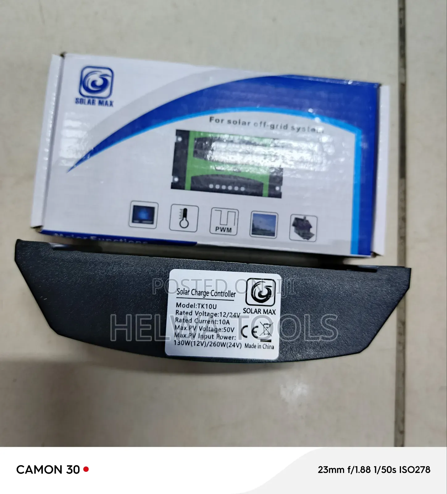 Charge Controller 10amps