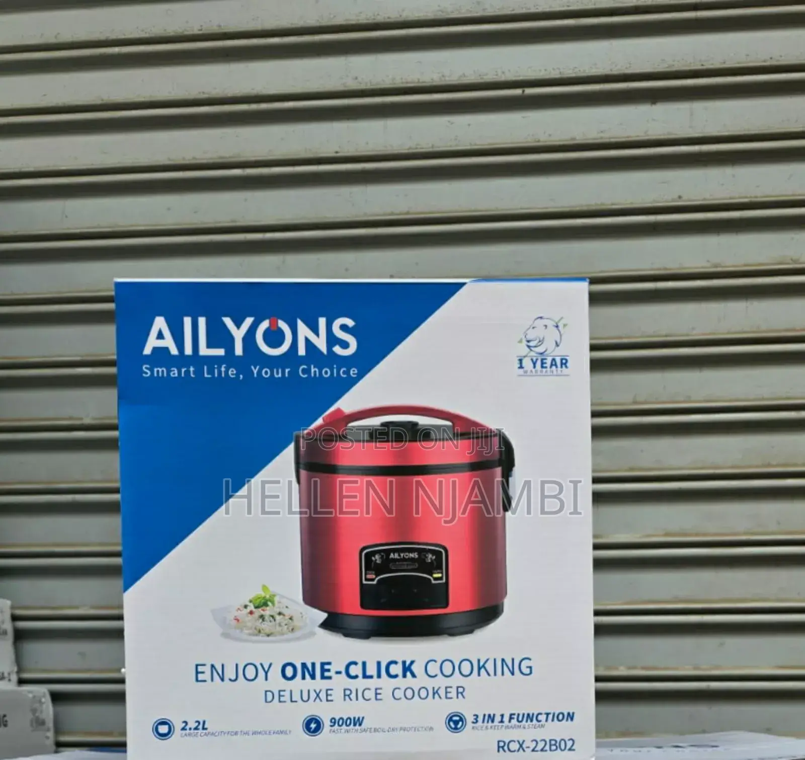 AILYONS 2.2l Rice Cooker-