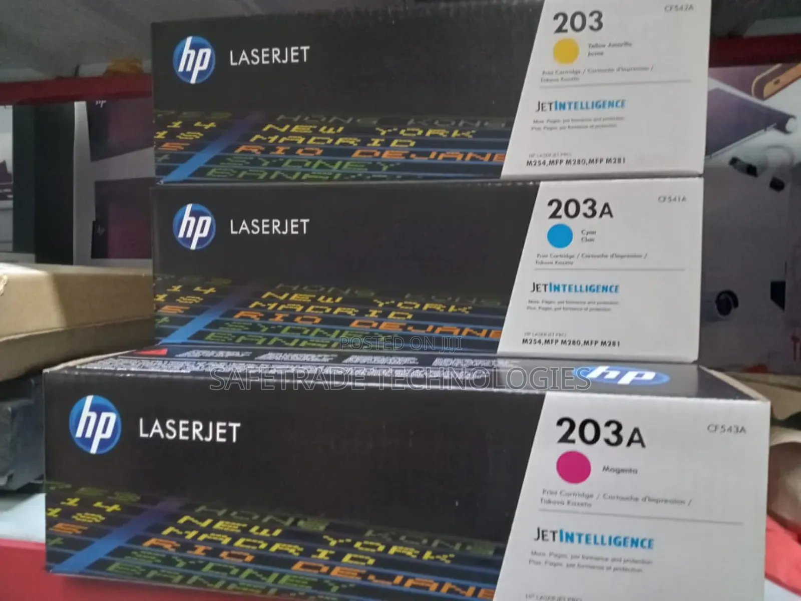 Hp Toner Cartridge Cf 541/542/543 Toner