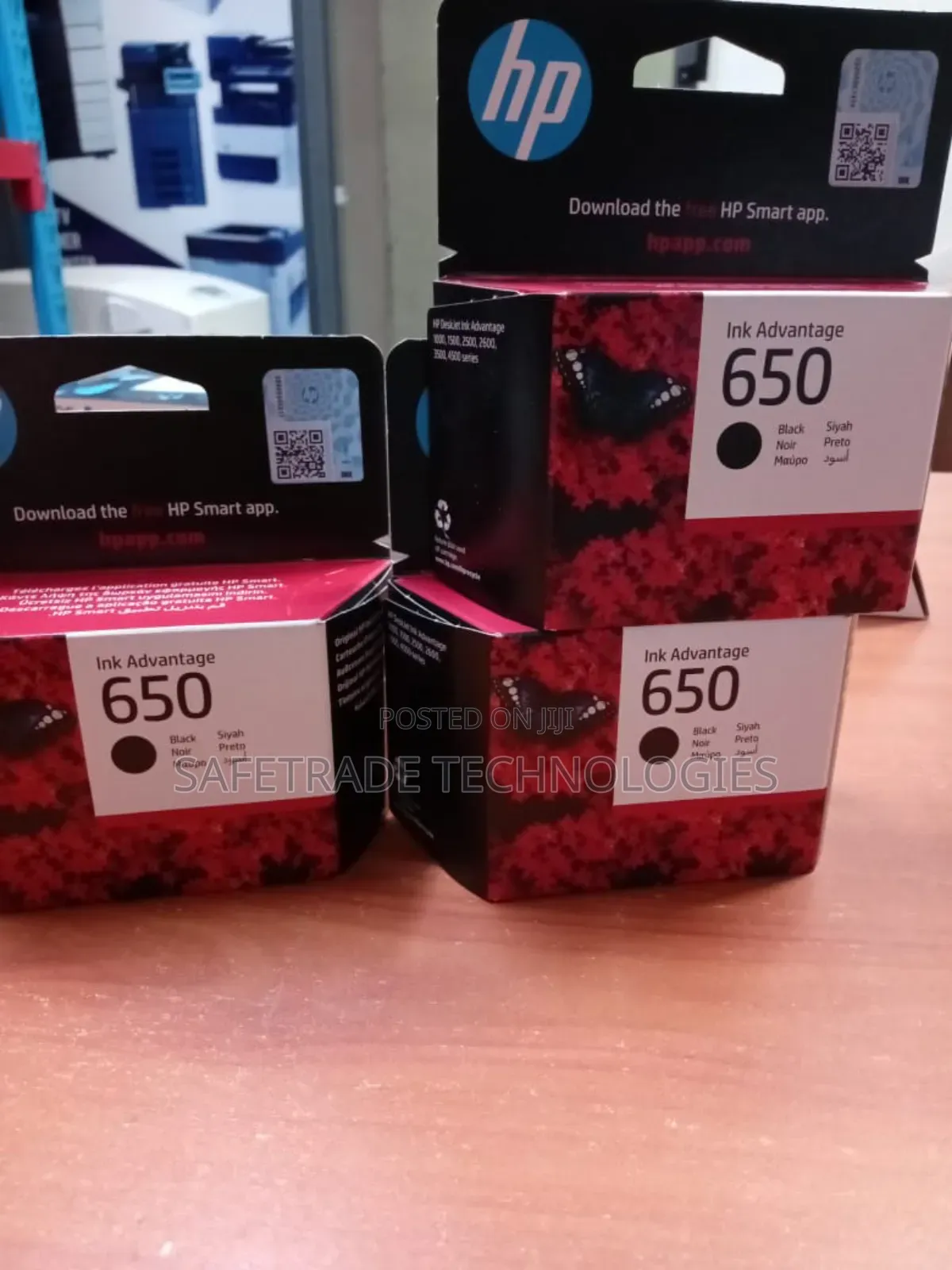 Black Ink Cartridge 650 Black