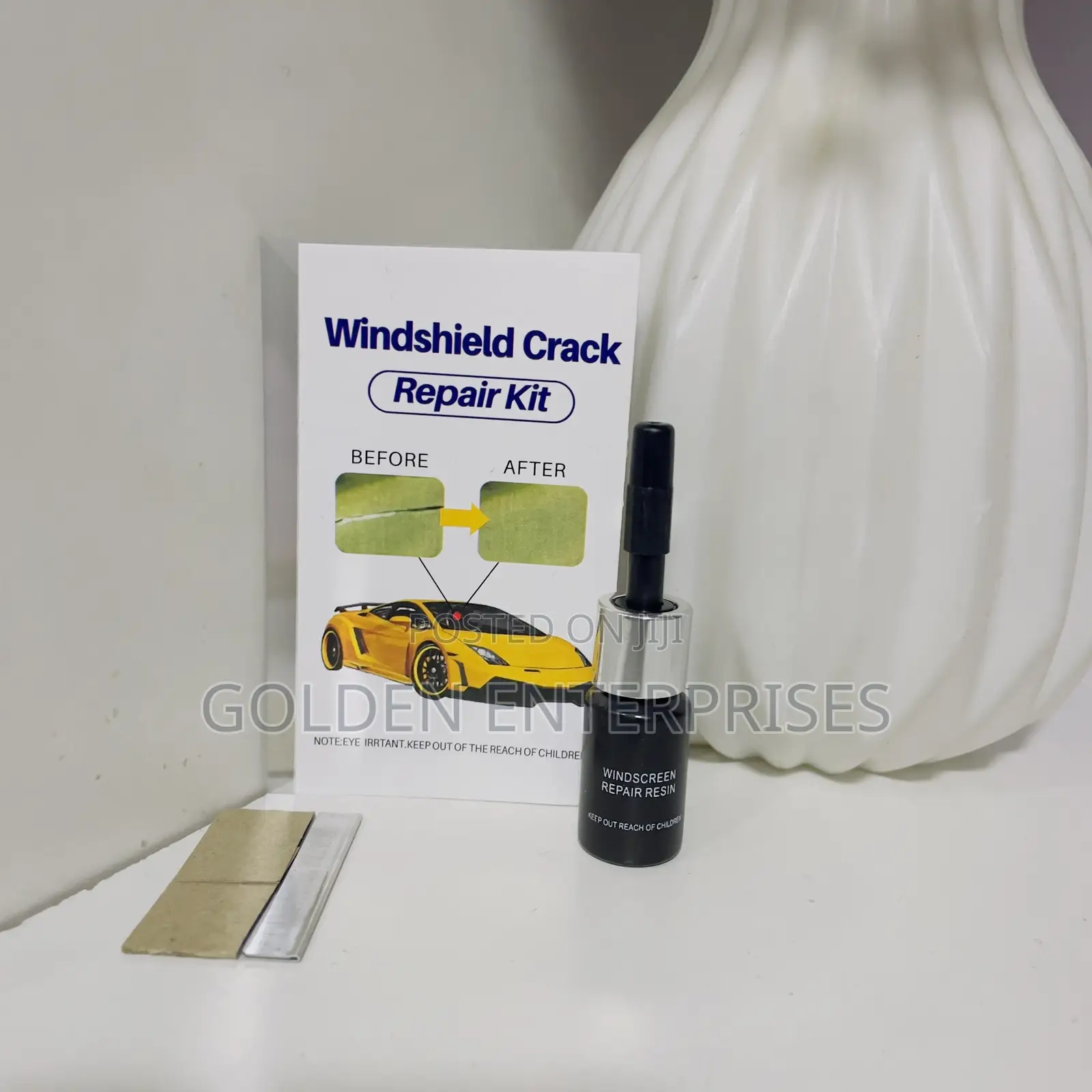 Windshield Crack Repair Glue Kit