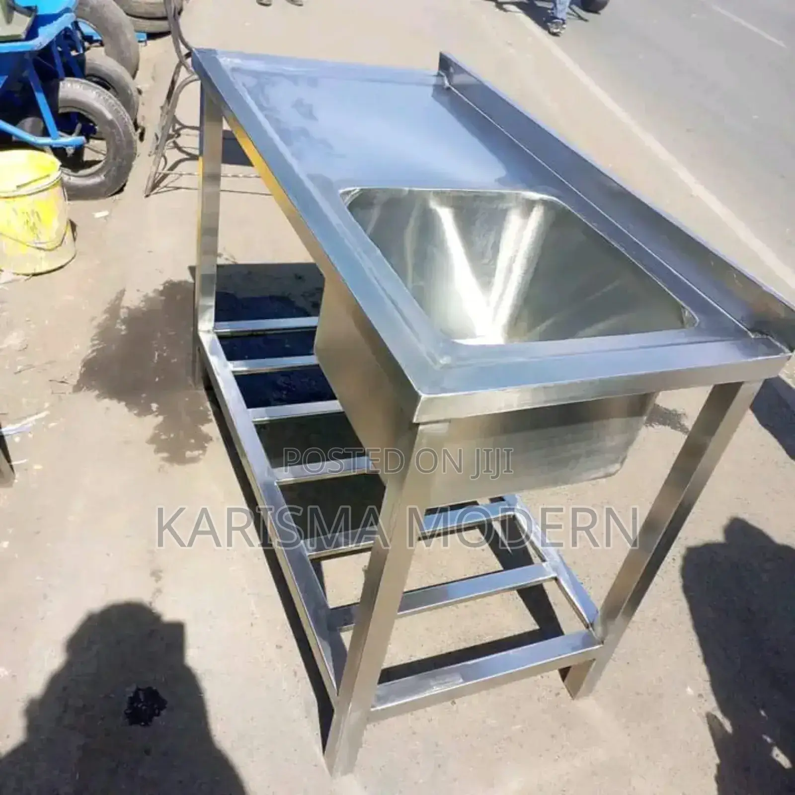 Single Sink Stainless Steel