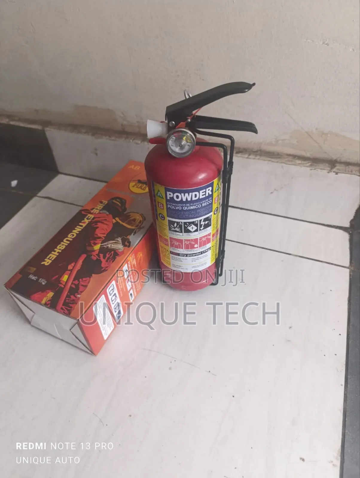 1kg Fire Extinguisher (Dry Powder)