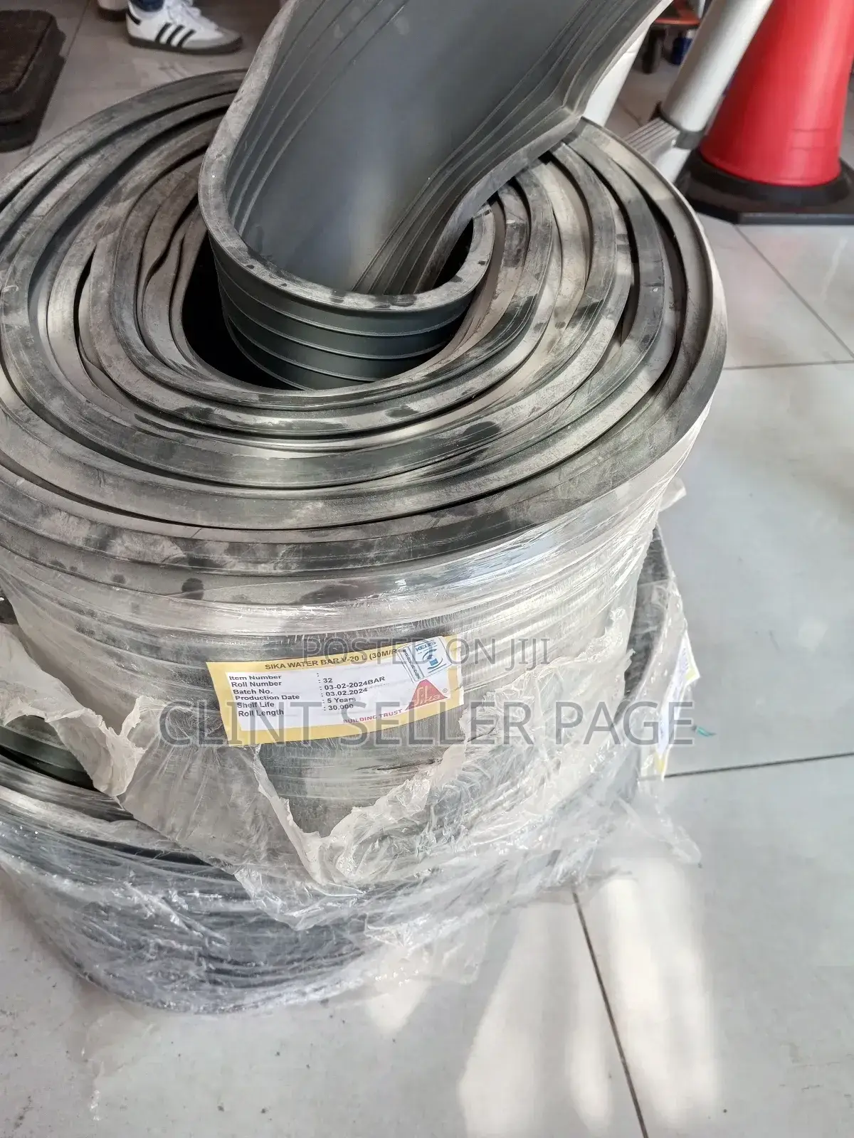 Water Bar/ Moisture Lock Strip.