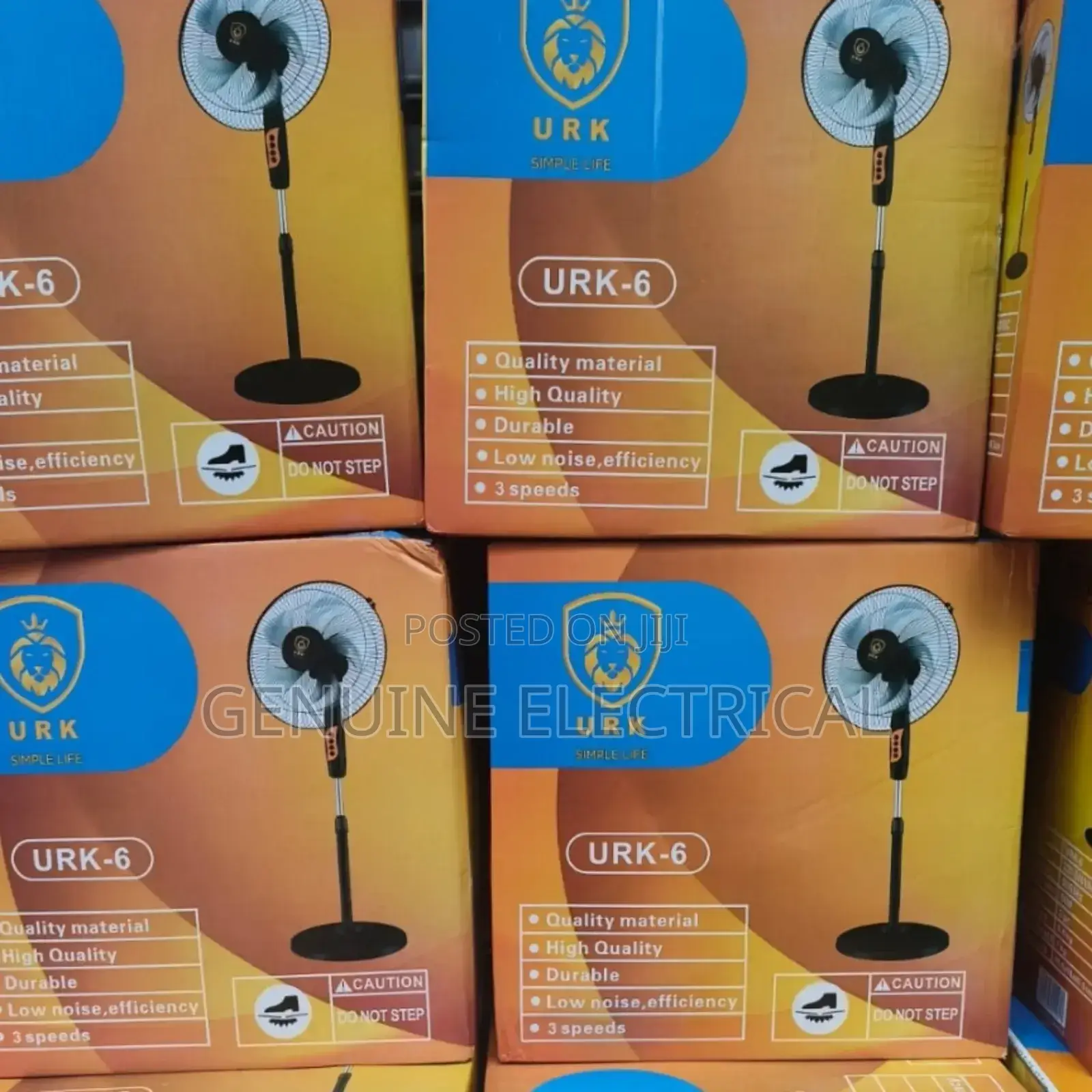 Urk Stand Fan 16 Inch