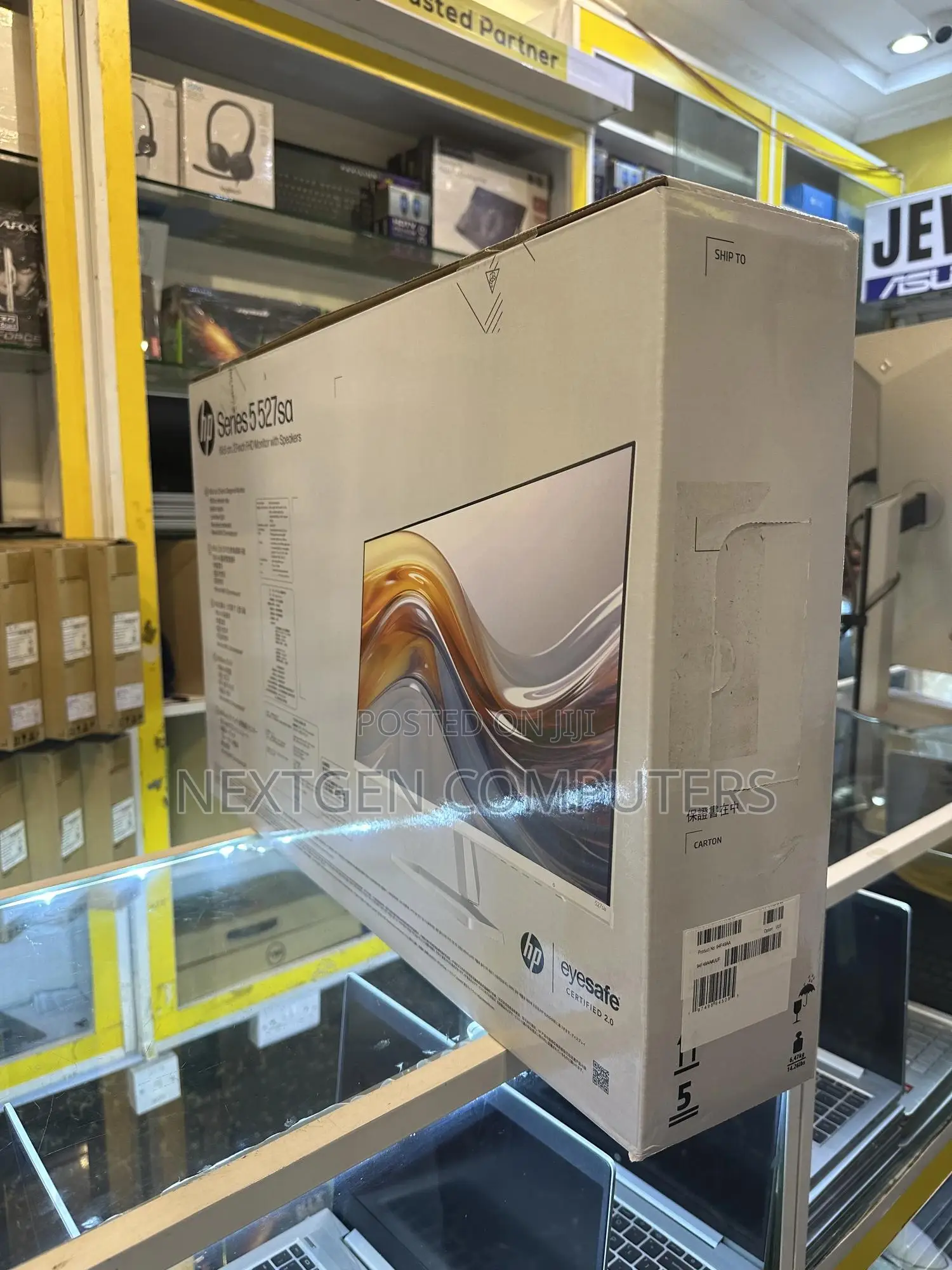 Hp Series 5 527sa 27” FHD Ips Frameless Monitor With Audio