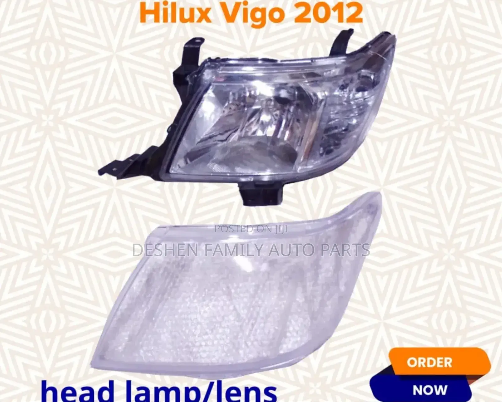 Toyota Hilux Vigo Headlight/Headlamp/Lens/Glass