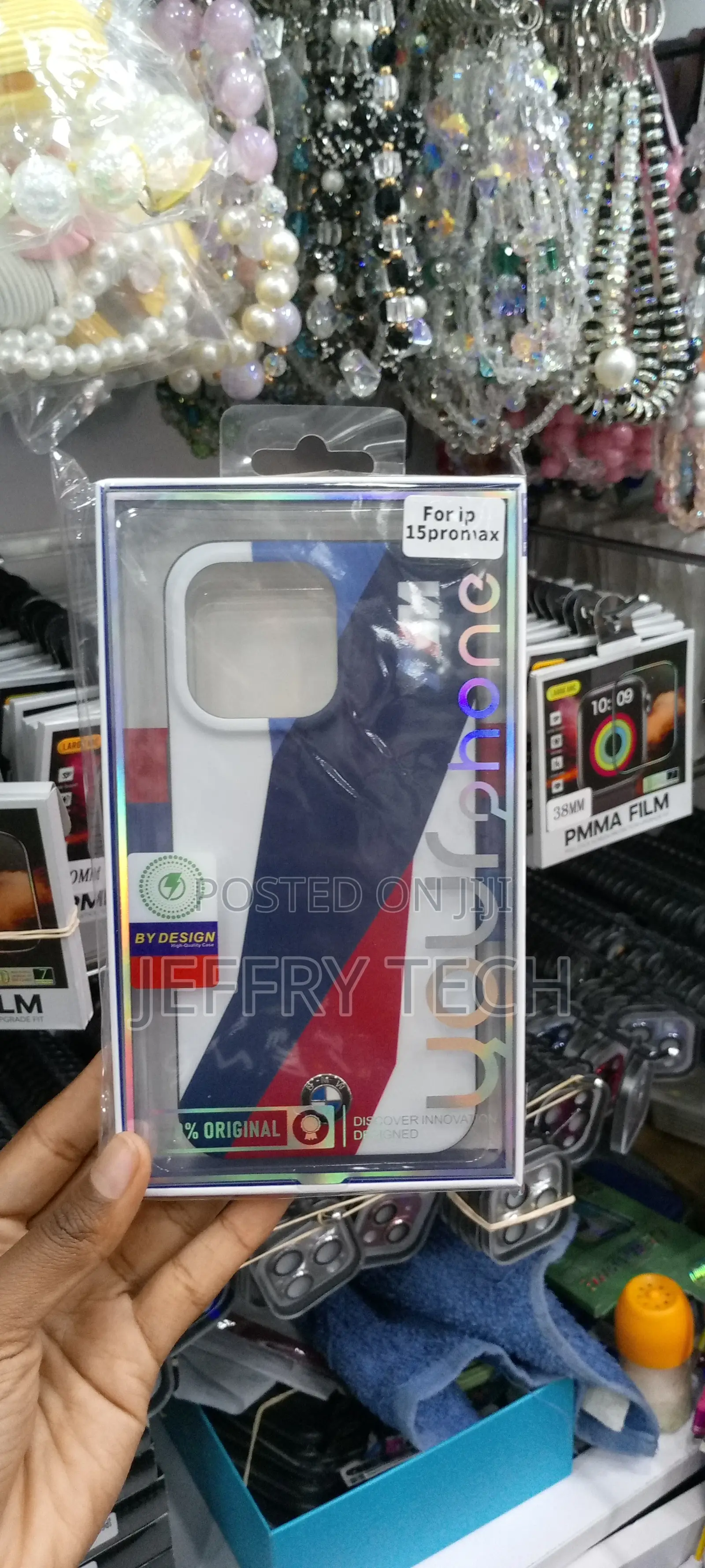 BMW LOGO COOL iPhone 15 Pro Max Case Cover Multicolor