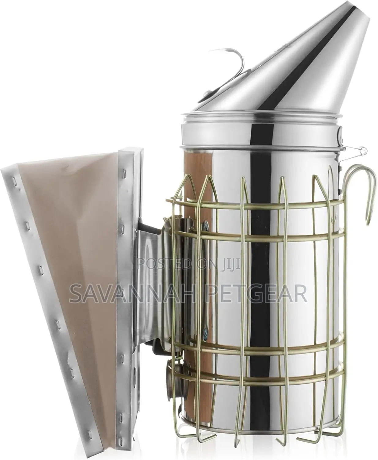 Honey Keeper Beehive Smoker Stainless Steel With Heat Shield