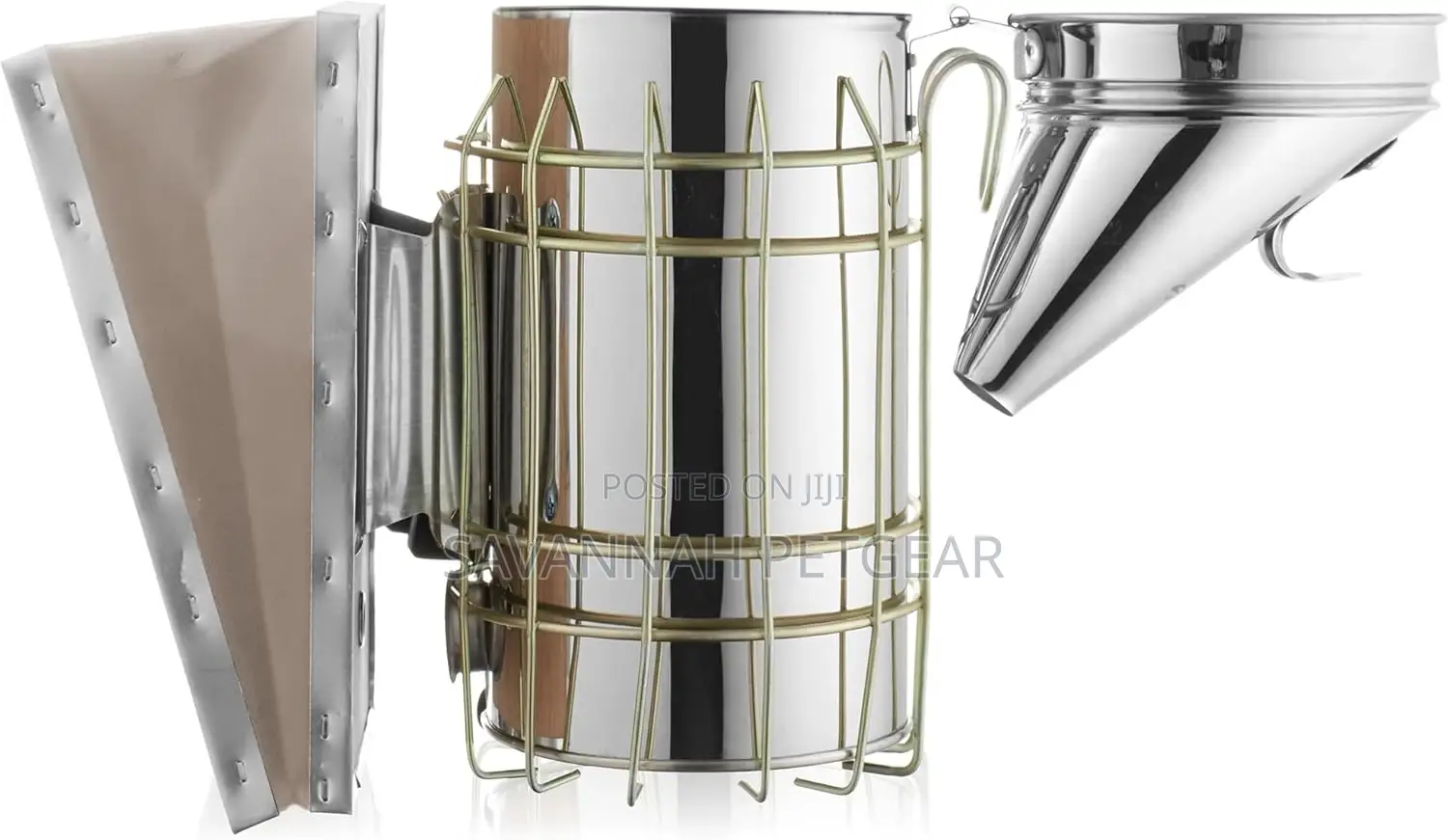 Honey Keeper Beehive Smoker Stainless Steel With Heat Shield