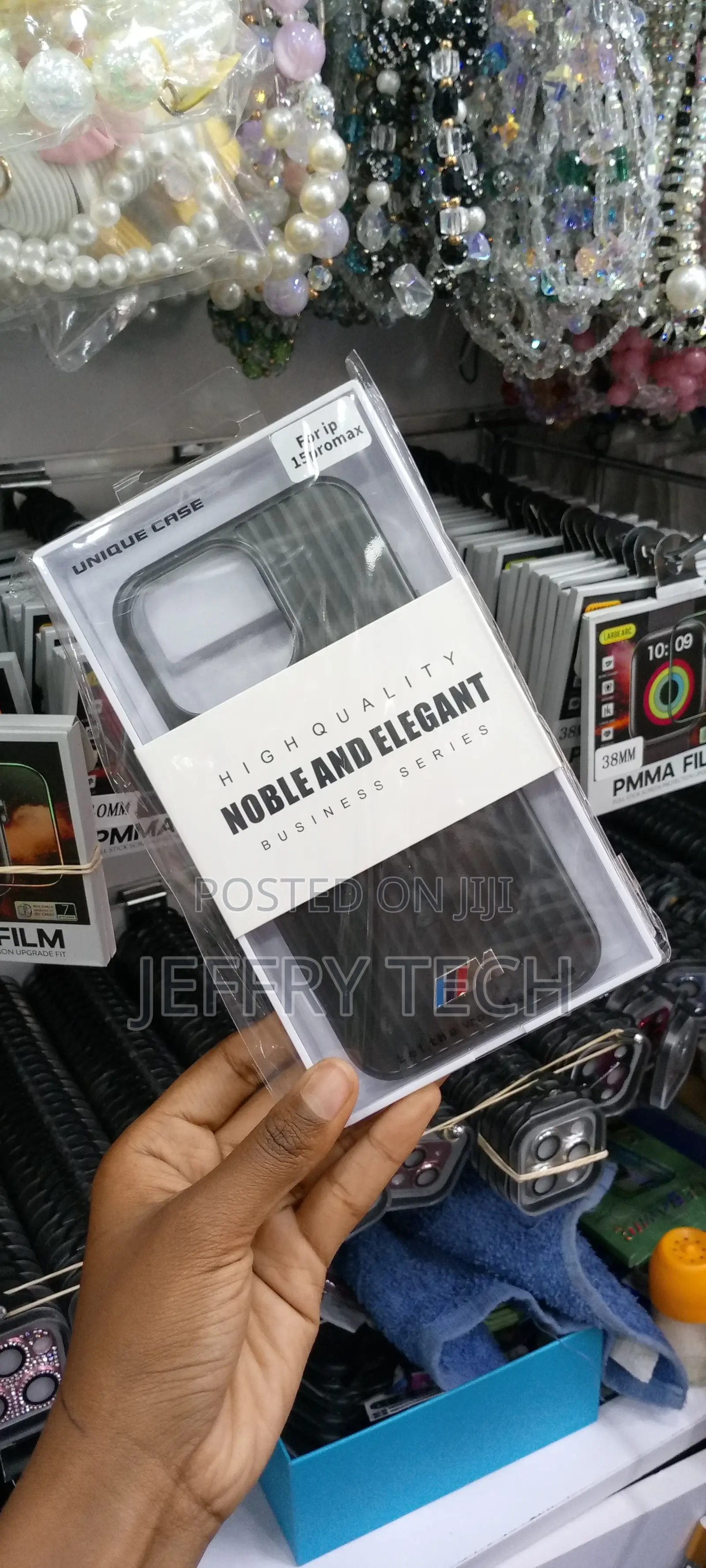 BMW iPhone 15 Pro Max Case Logo Dual Shade Case