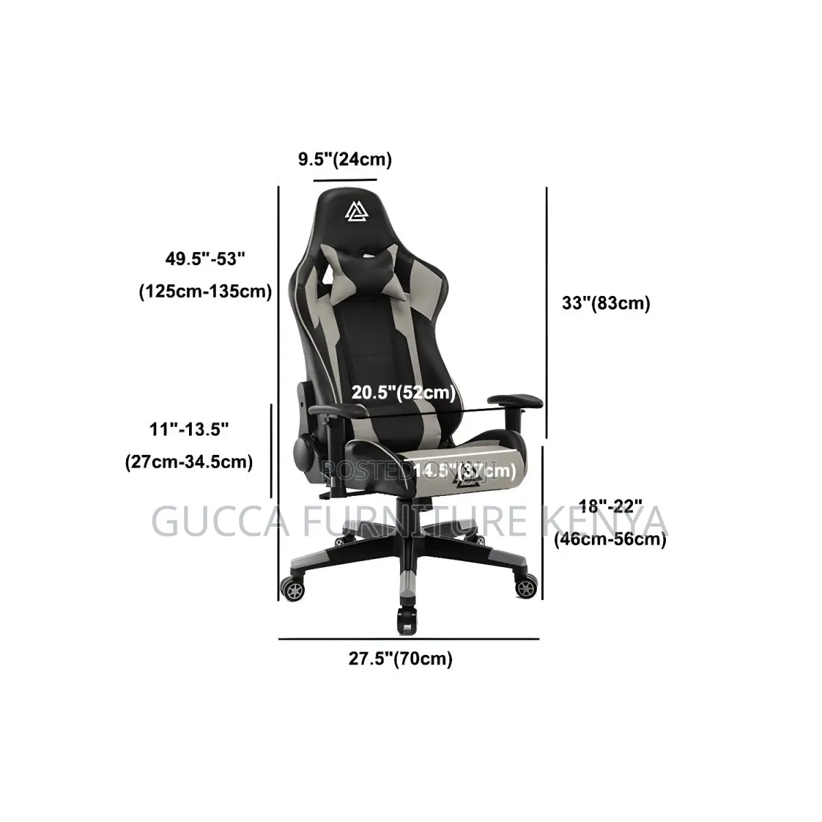 Office Chairs: Office Leather Modern Computer Gamer Chair