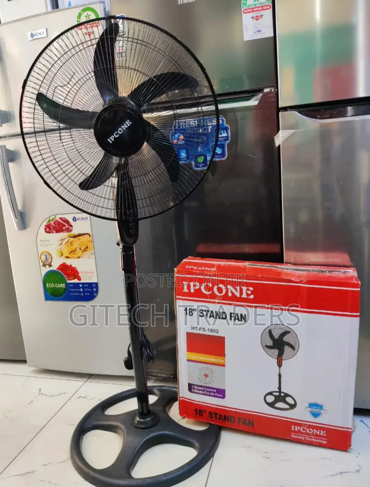 *Ipcone Stand Fan 18"