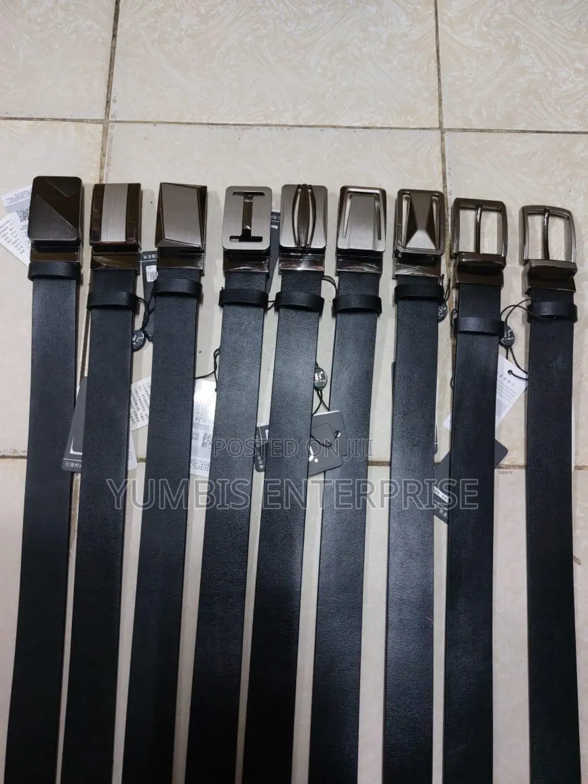 Men's Quality Leather Belts at Kes 1200