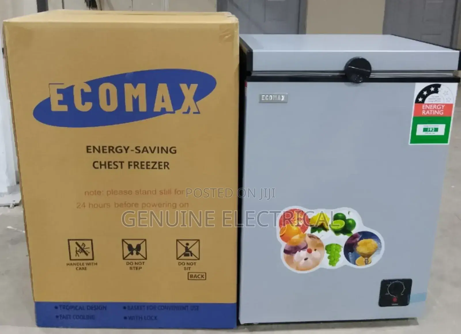 Ecomax 109 Litres Mini Chest Freezer